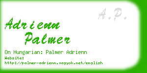 adrienn palmer business card